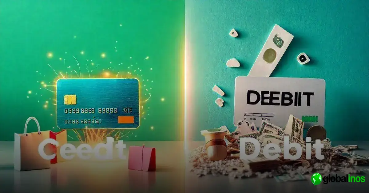 A diferença entre crédito e débito