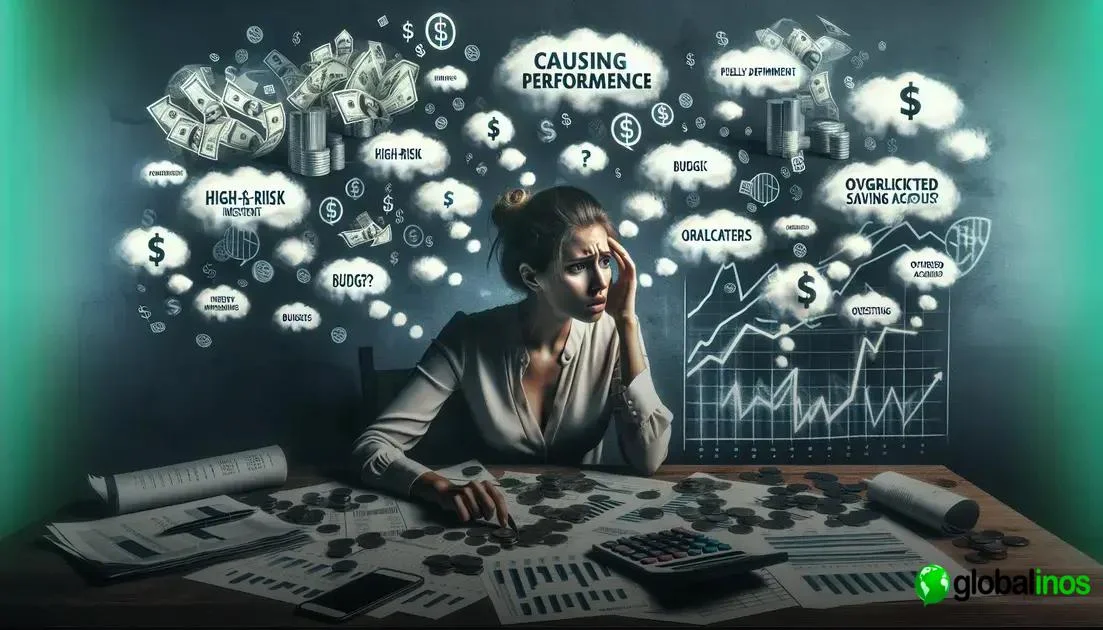 Errores comunes al buscar rendimiento financiero